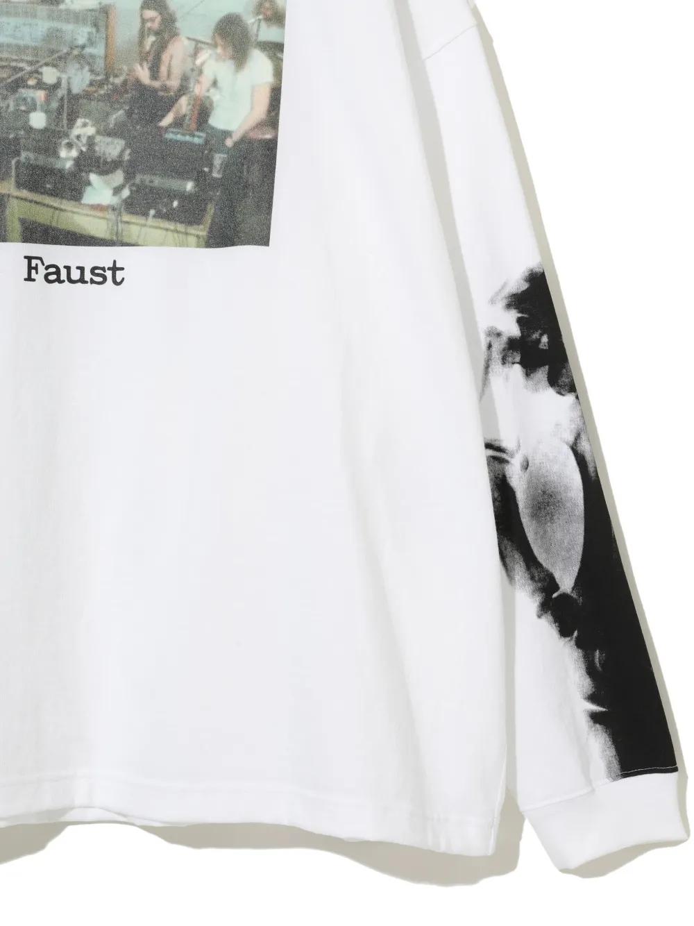 Undercover Faust-Print Long-Sleeve Sweater in White for Men | Lyst