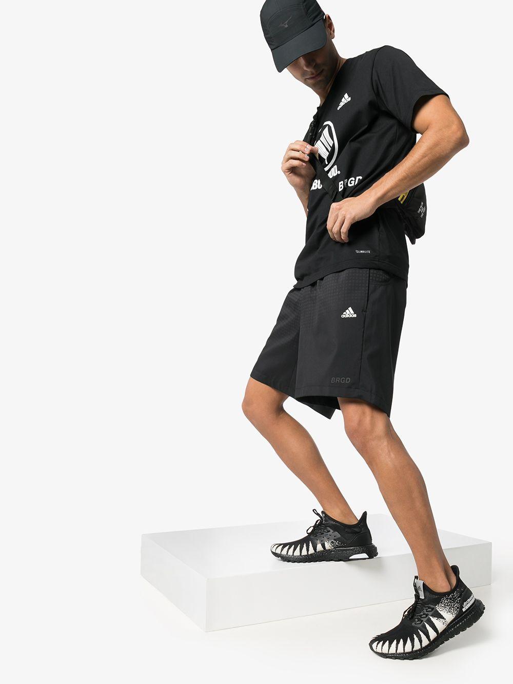 ultra boost and shorts