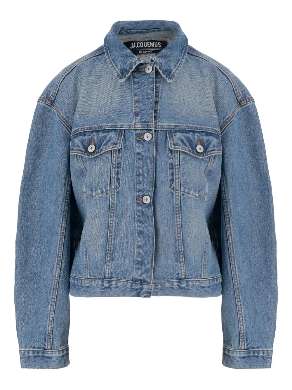 Jacquemus Jean and denim jackets for Women | Online Sale up