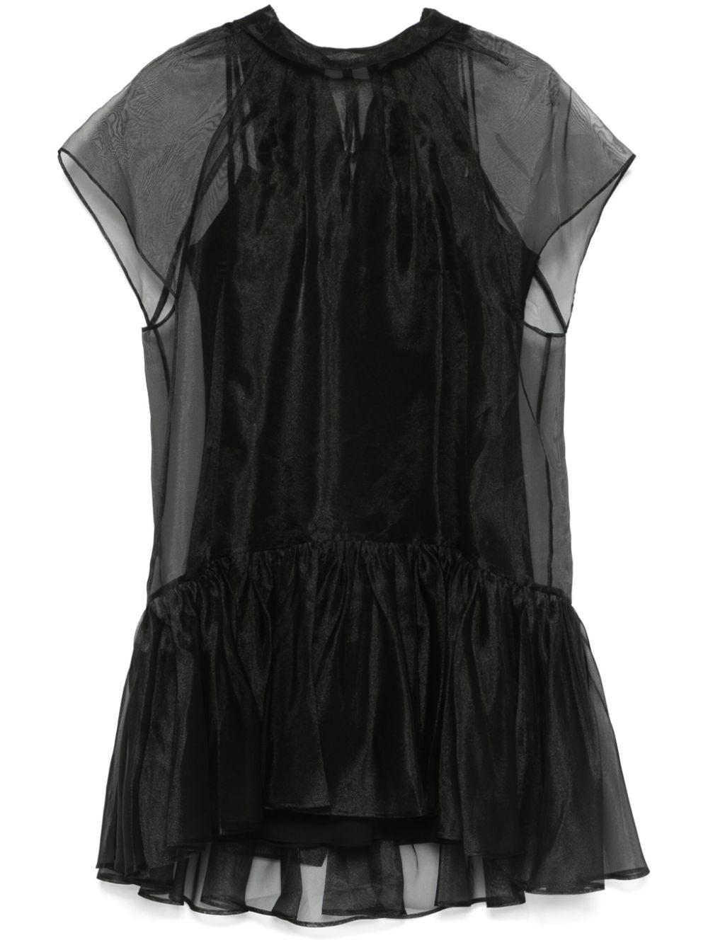 Jonathan Simkhai レディース ブラック Beaux ミニドレス ワンピース 