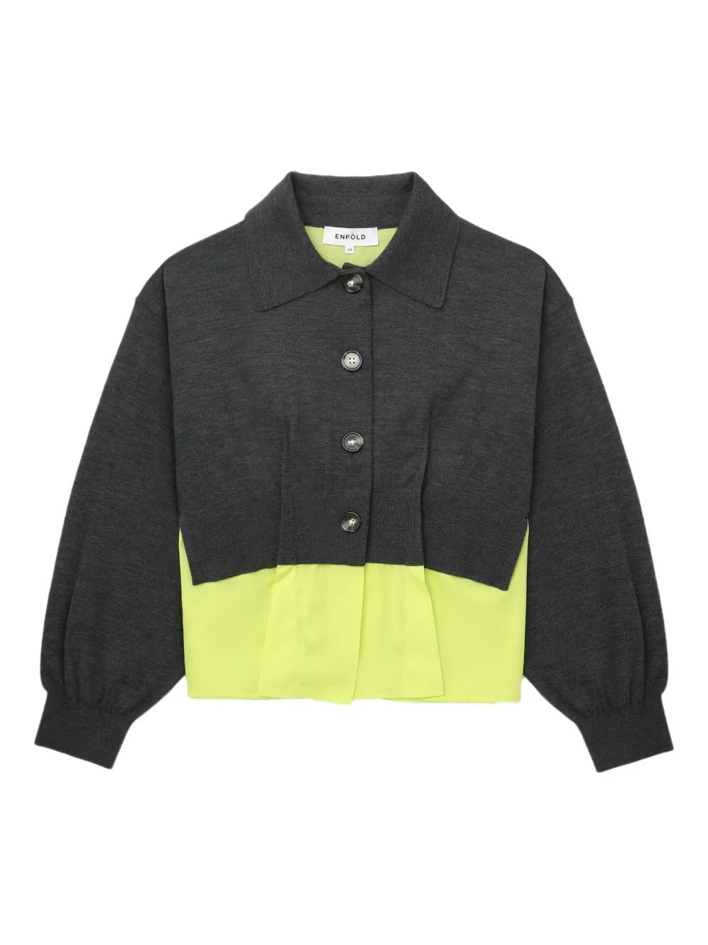 ENFOLD - 新品タグ付き　ENFOLD LAYERED-CARDIGAN ENFOLD(エンフォルド) LAYERED CARDIGAN - COLDBECK ONLINE