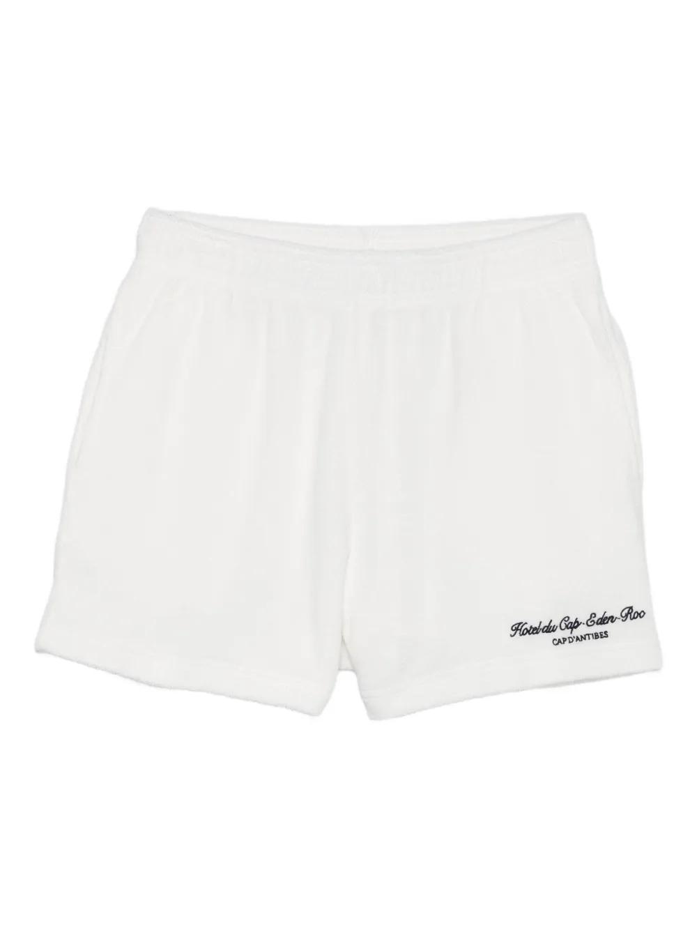 ショートパンツ Sporty & Rich Women's Script Logo Shorts SH864AL Shorts – Sporty & Rich