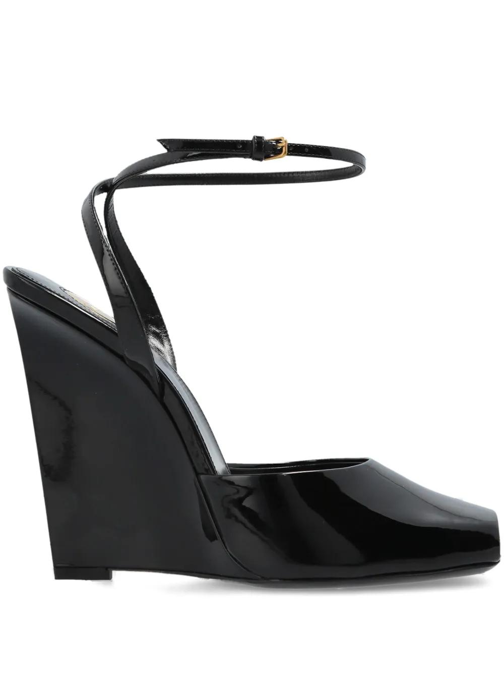 レディース Saint Laurent ウェッジサンダル | Lyst