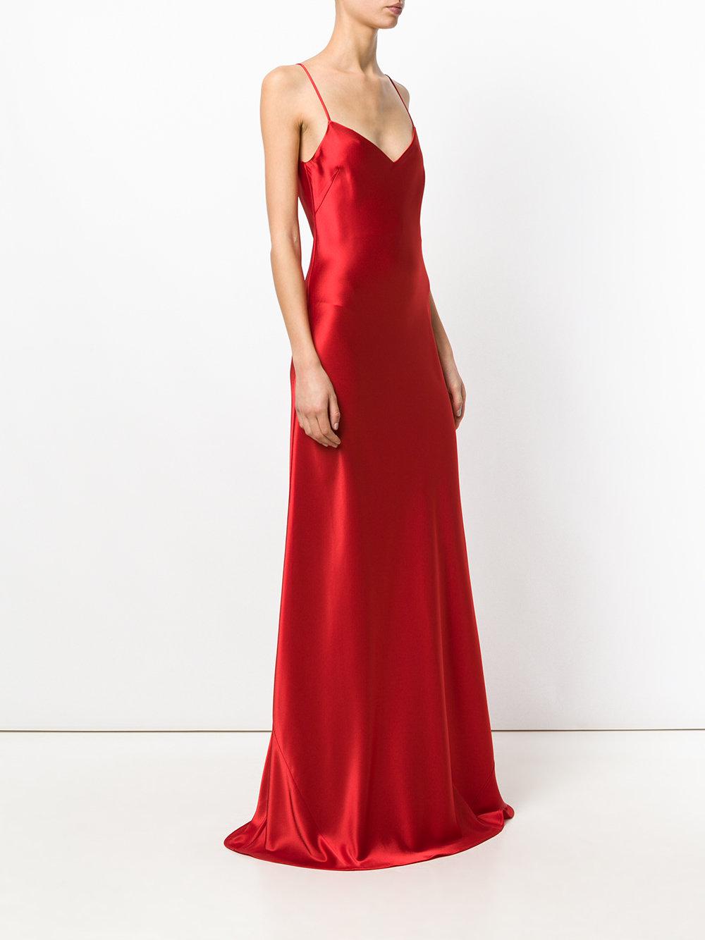 Galvan red dress Clearance
