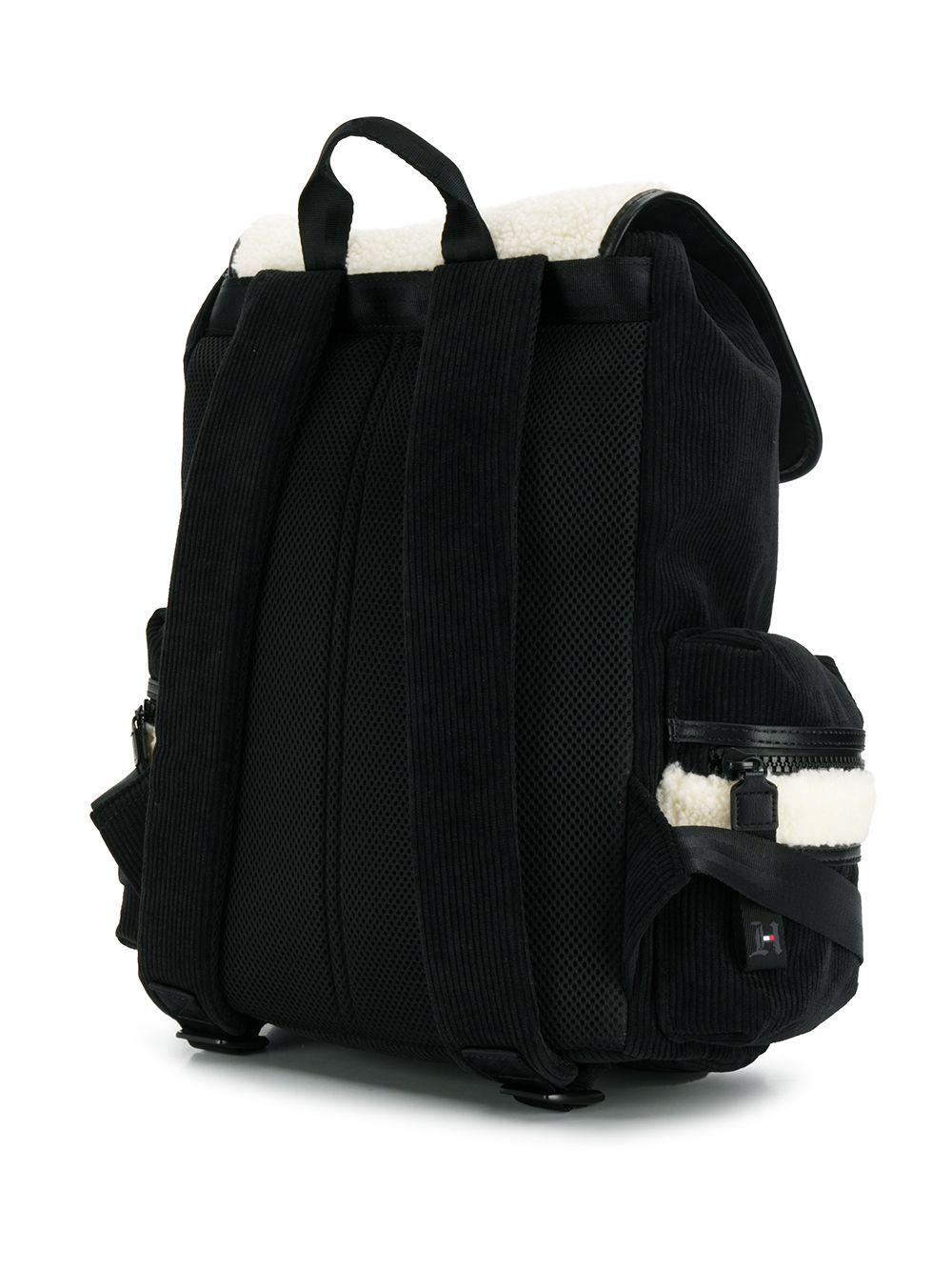 Tommy Hilfiger Lewis Hamilton Fleece Panel Backpack in Black for Men | Lyst