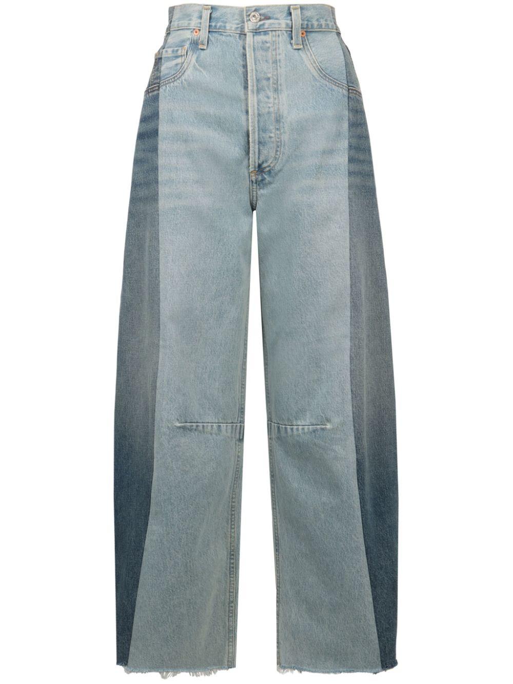 Citizens of Humanity レディース ブルー Pieced Horseshoe ワイド 