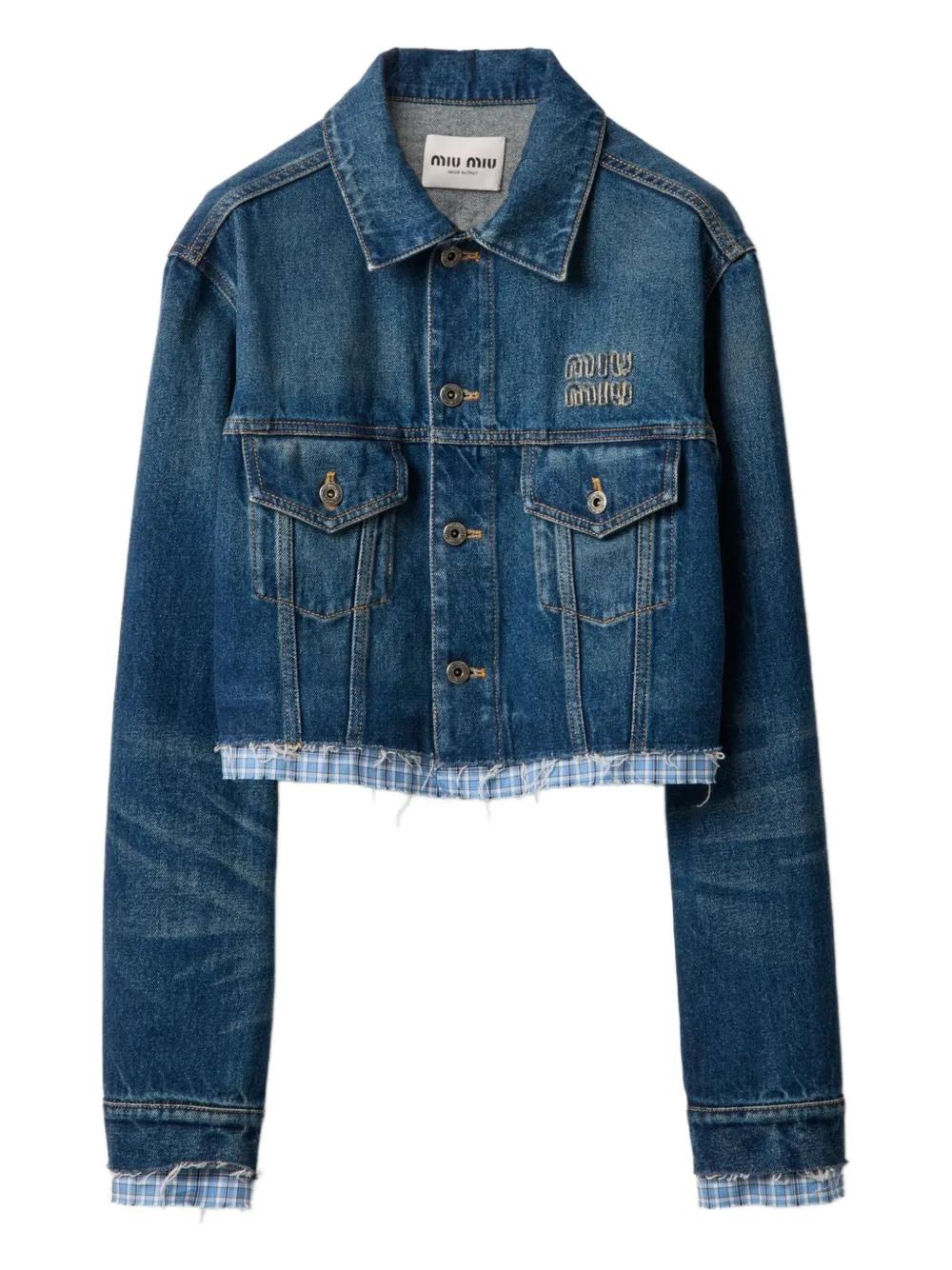 Miu Miu Jean and denim jackets for Women | Online Sale up to