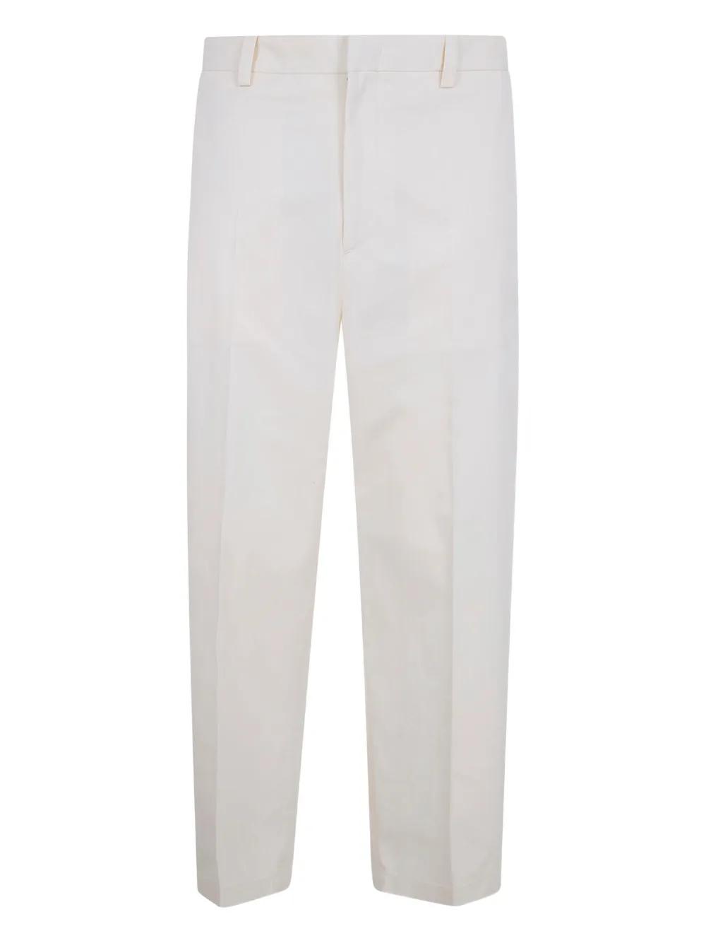 Jil Sander Classic Trouser in White for Men | Lyst Canada