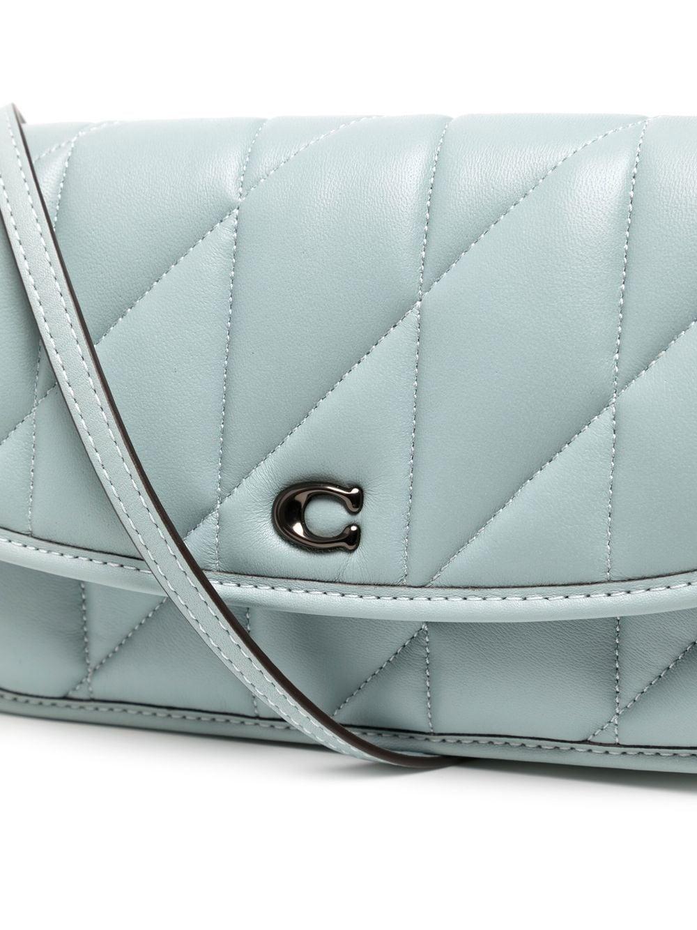 Coach Heart Quilted Crossbody Bag - Blue