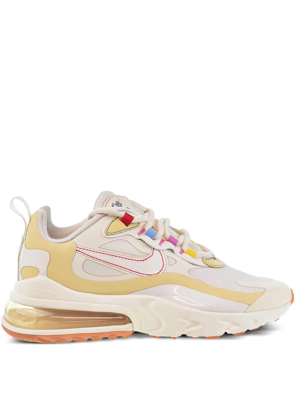 nike shoes air max 270 react white beige