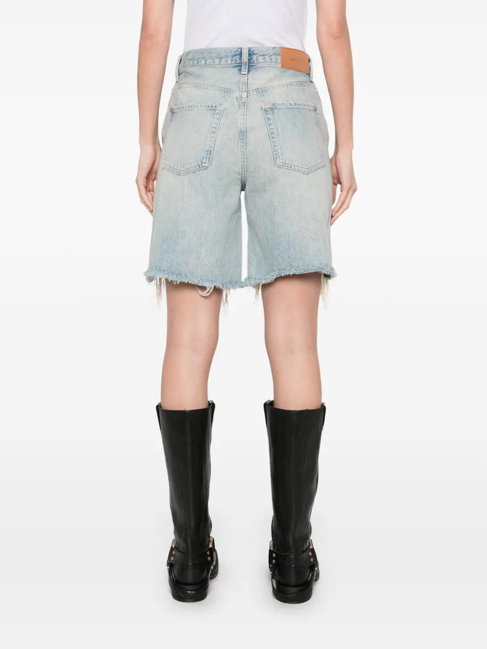 ショートパンツ 7 FOR ALL MANKIND 'Lola' shorts Light Blue 7 For All Mankind Lola Denim Shorts in Blue | Lyst