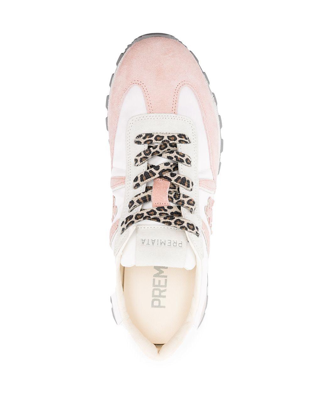 Premiata Leather John Low-top Sneakers in Pink - Save 33% - Lyst