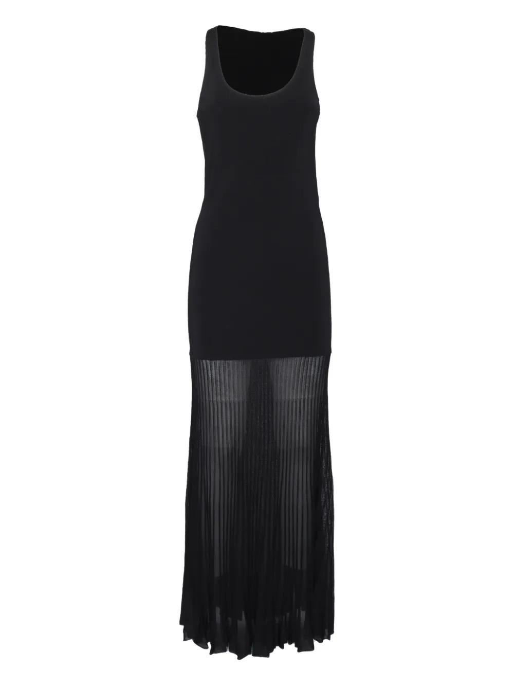 ワンピース PHILOSOPHY DI LORENZO SERAFINI Woman Dress Black PHILOSOPHY Di LORENZO SERAFINI | Black Women's Midi Dress | YOOX