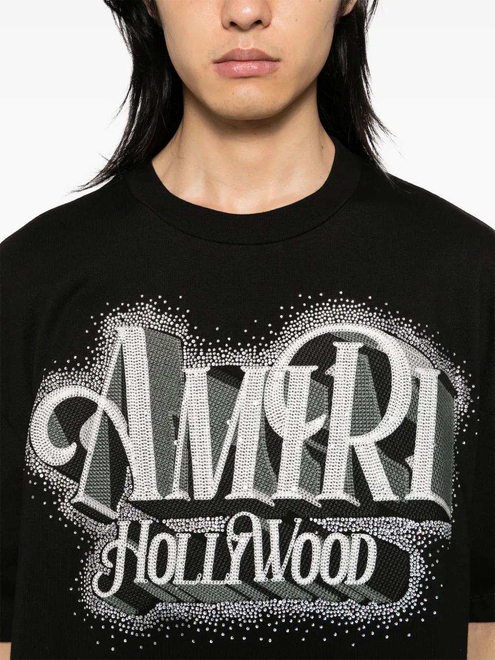 Amiri Hollywood T-Shirt in Black for Men | Lyst