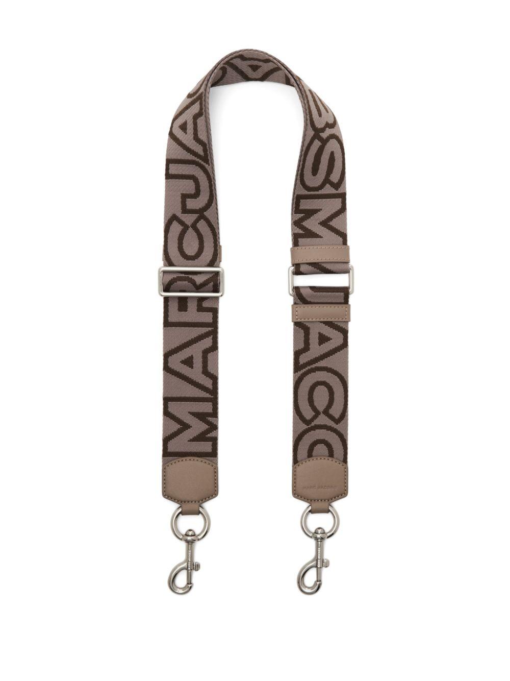 Marc Jacobs The Outline Logo Strap in White Lyst UK