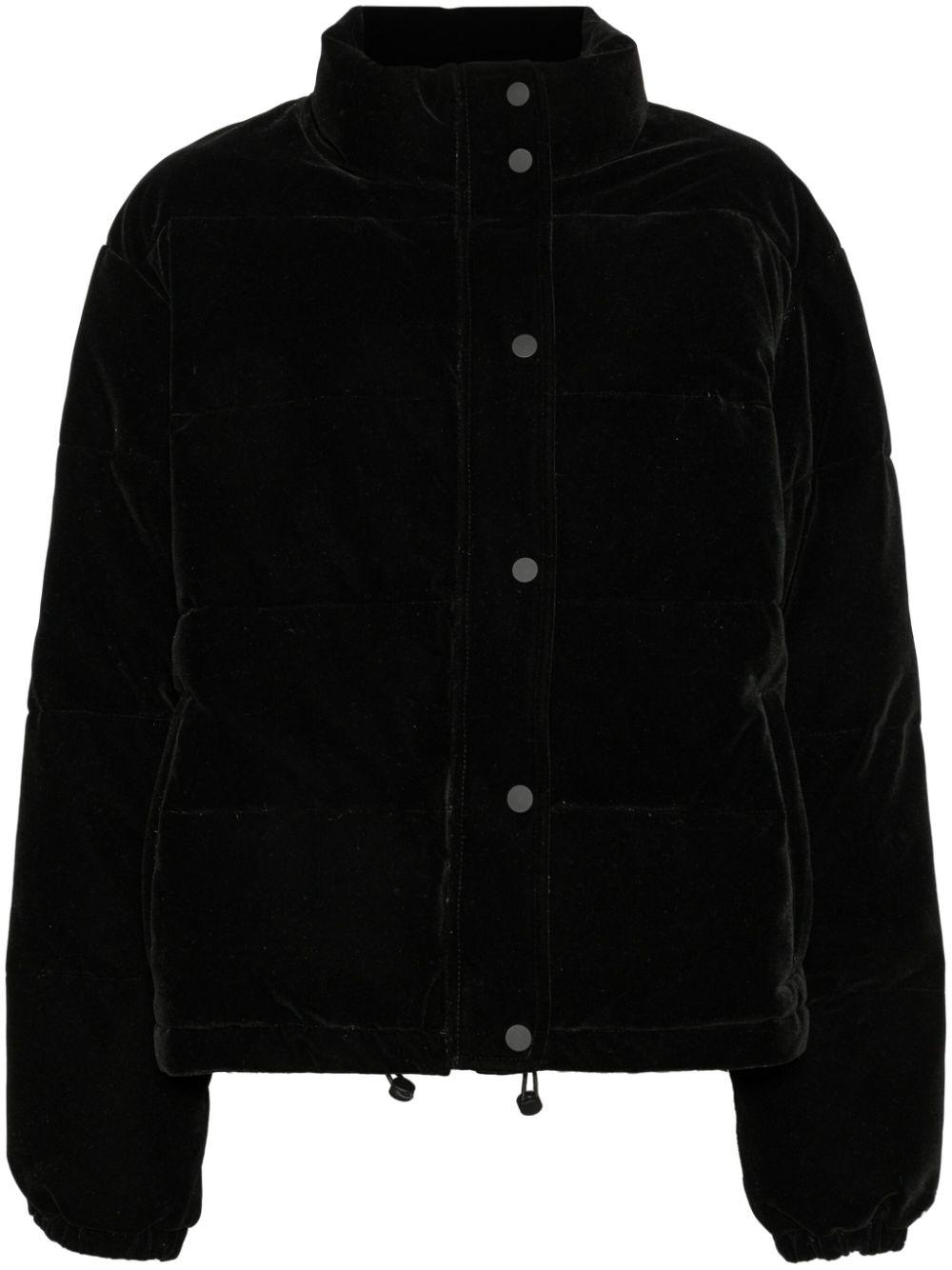 Moncler レディース ブラック Armoniques Nylon Down Jacket Moncler レディース ブラック Armoniques Nylon Down Jacket