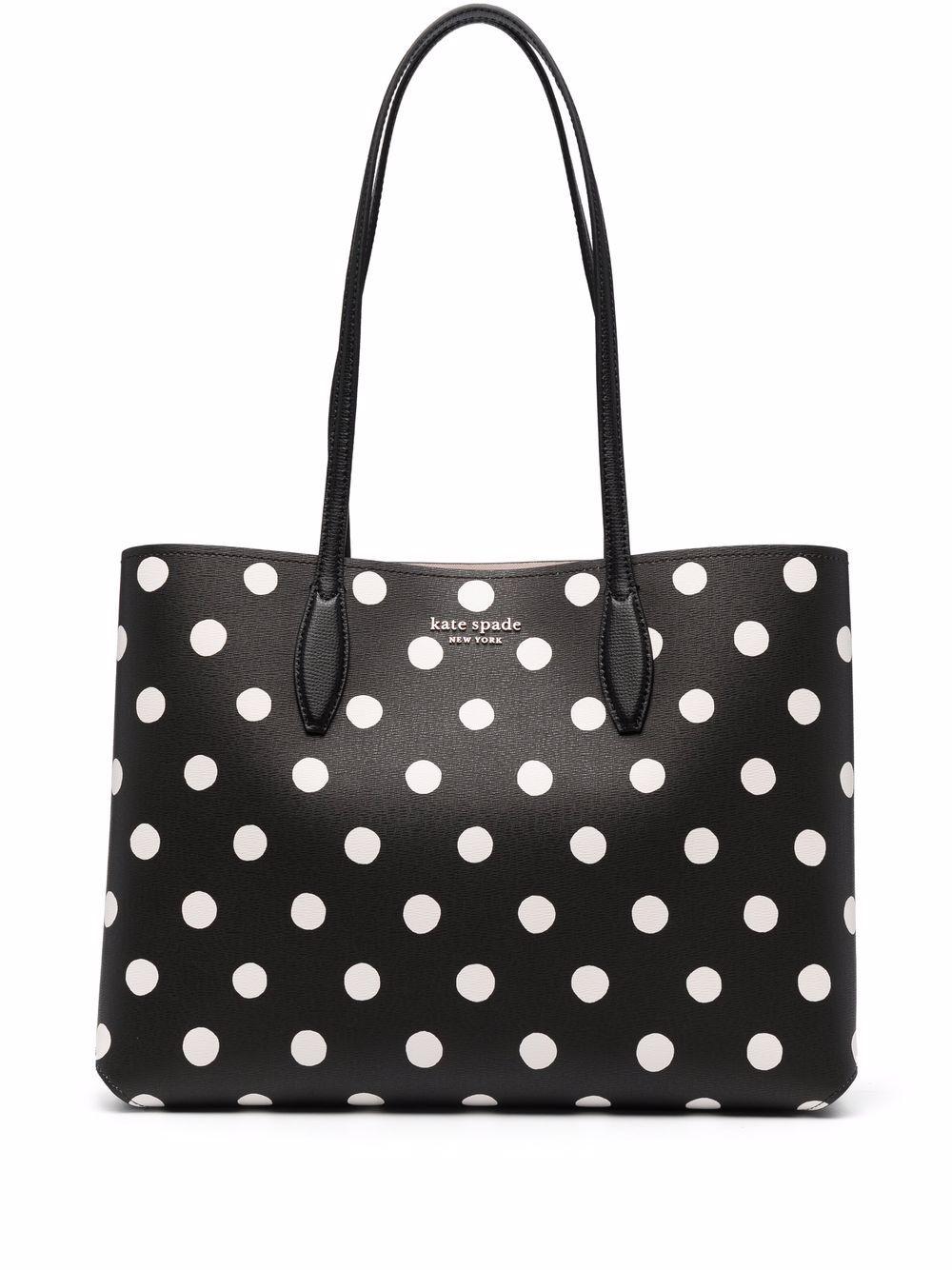 Kate Spade polka dot handbag | Kate spade polka dots, Handbag shopping,  Handbag