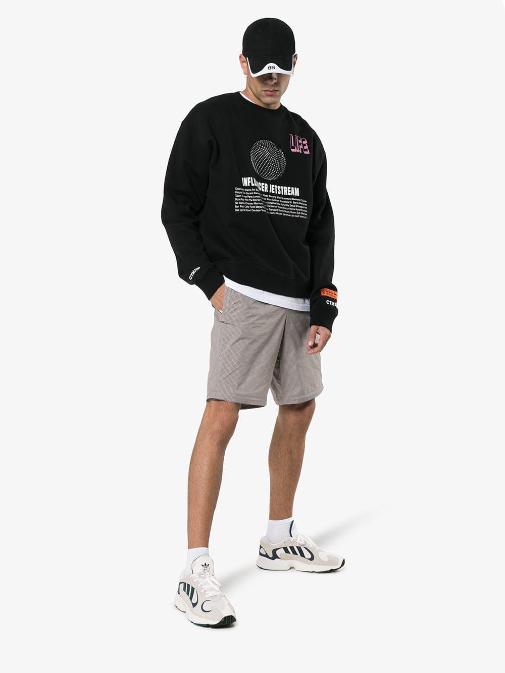adidas yung suede trainers in grey