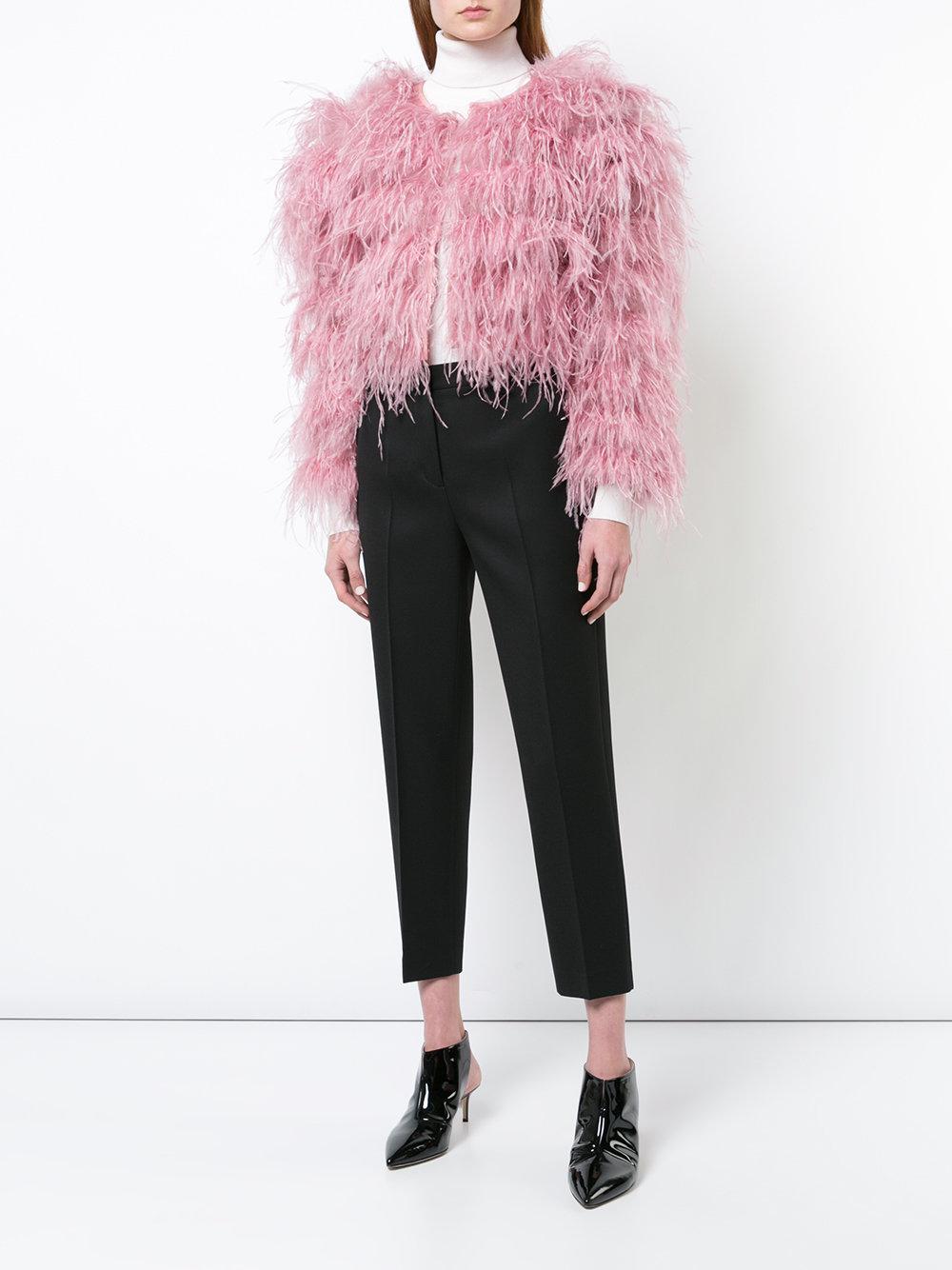 cinq a sept feather jacket