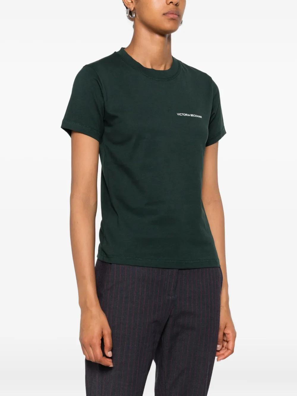 Tシャツ・カットソー Victoria Beckham Logo embroidery t-shirt Victoria beckham Logo embroidery t-shirt available on julian
