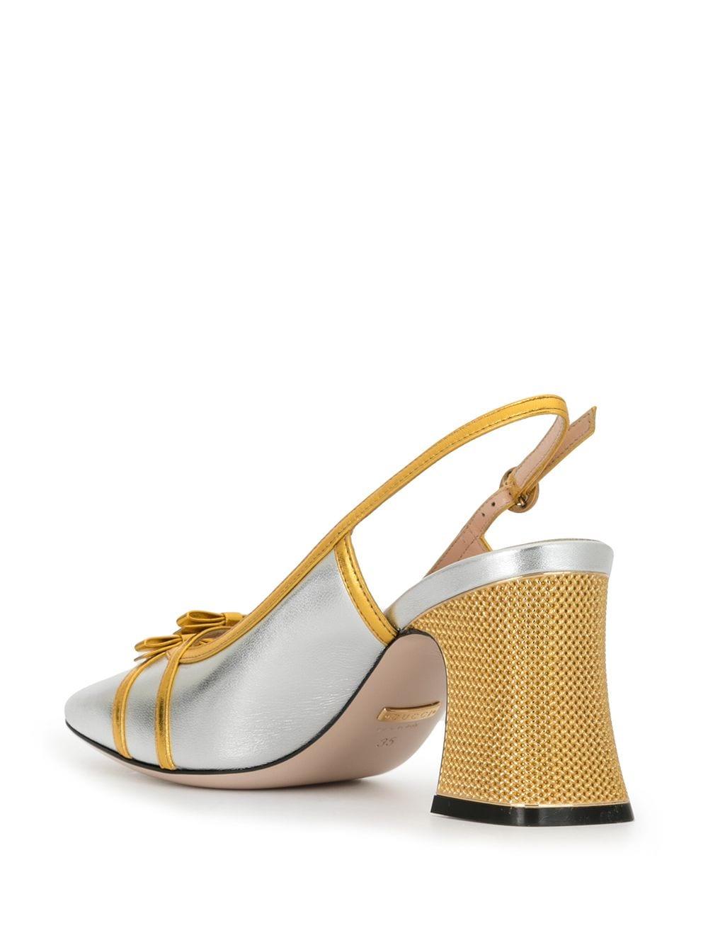 gucci sling back heels