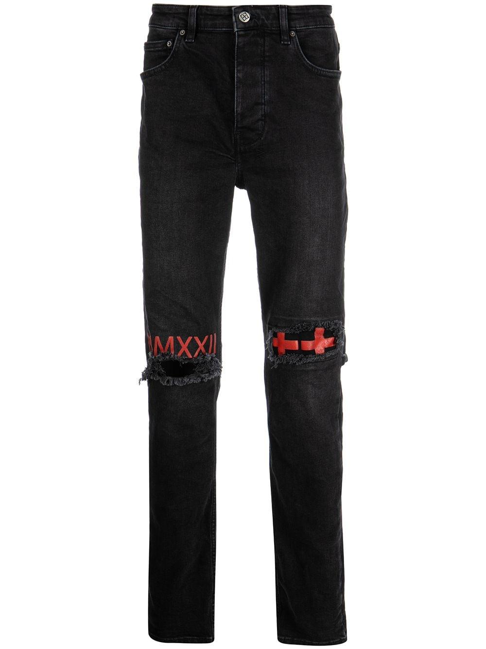 Ksubi Chitch World Tour Slim Jeans in Black for Men Lyst