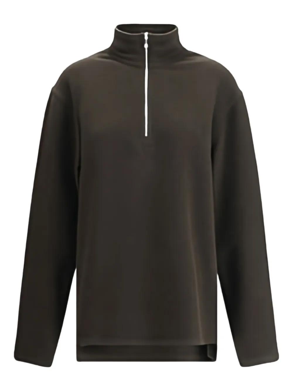 Rier ハーフジップ ジャケット グレー | Lyst RIER ブラック ハーフ