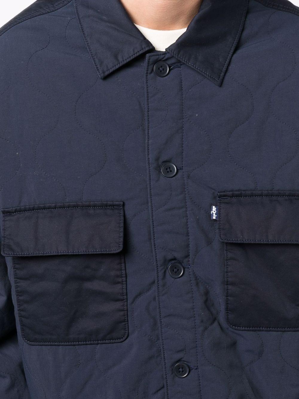 jacket with button down shirt