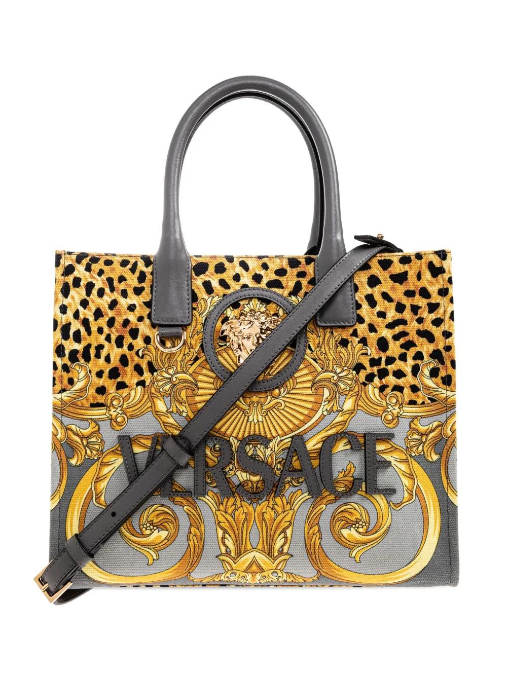 Farfetch Versace Bag 2020 Versace Animal-print Baroque Tote Bag