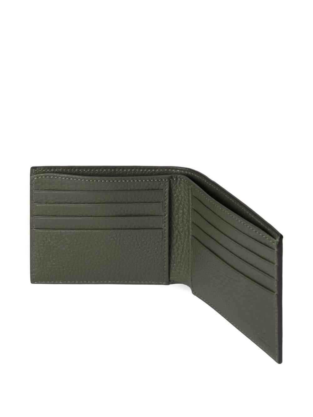 Gucci 260987 1147 Men's Black GG Canvas / Leather Bi-Fold Wallets (GGMW2023)