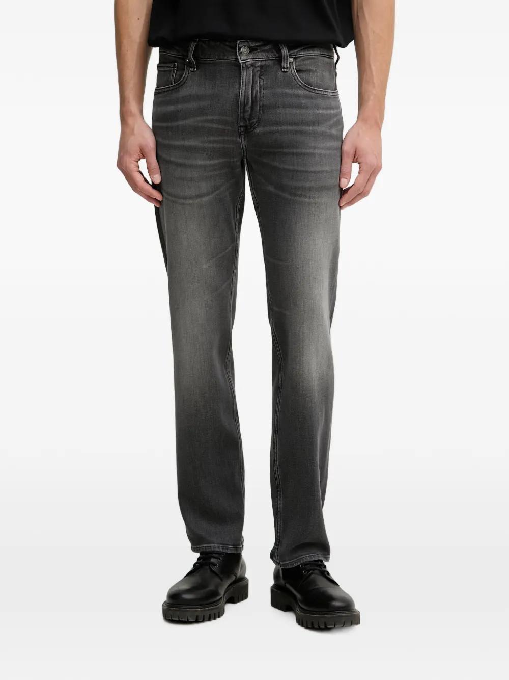 guess coating slim straight denim pants GUESS® Finnley Coated Slim 