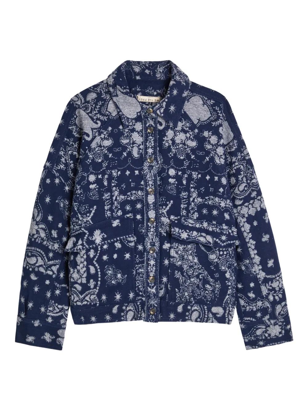 Veste matelassée fleure - Jaune - Talle XS - Polyester - Eté - KAB