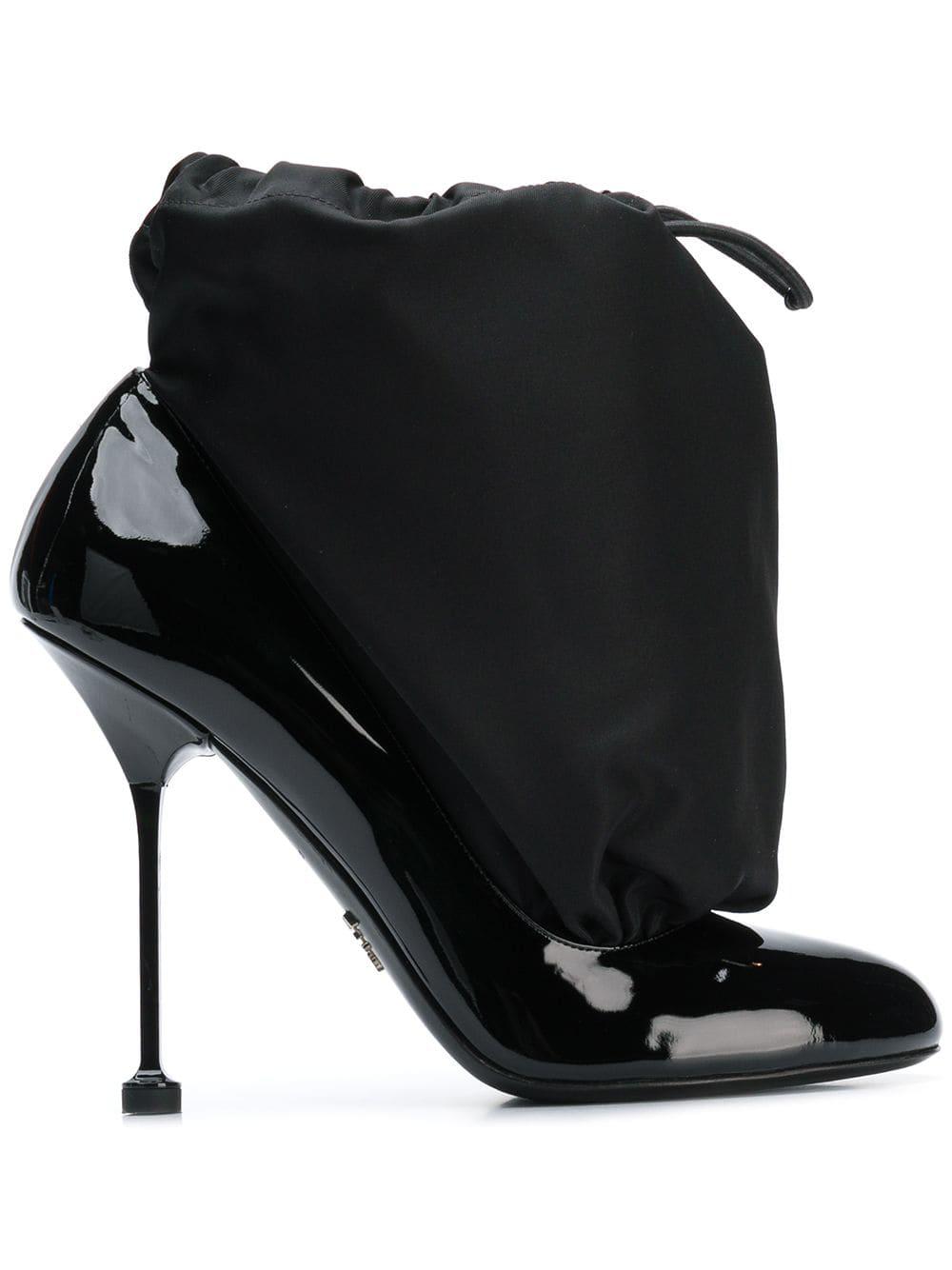 prada drawstring bootie