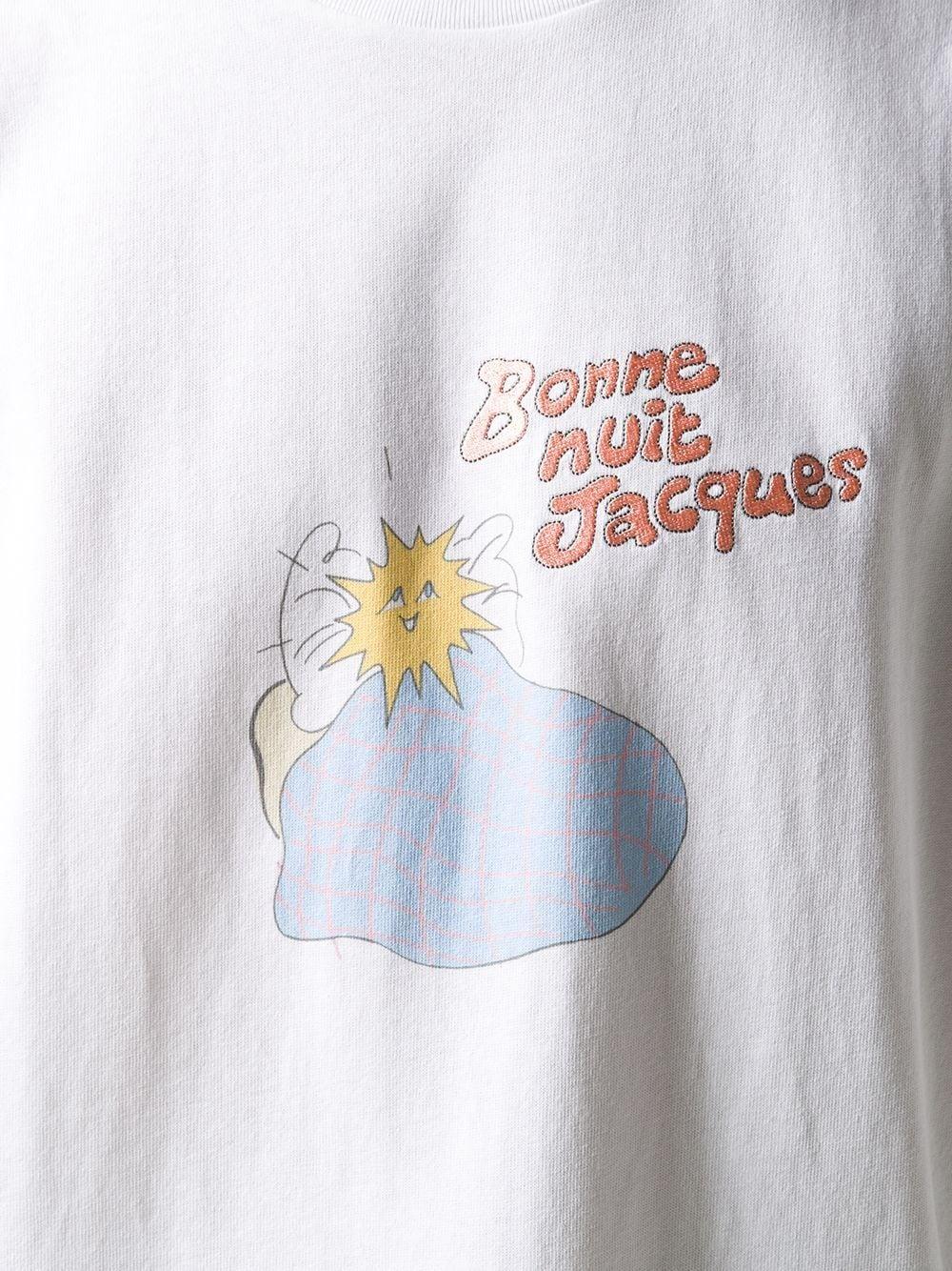Jacquemus Bonne Nuit Jacques Printed T-shirt in White for Men | Lyst