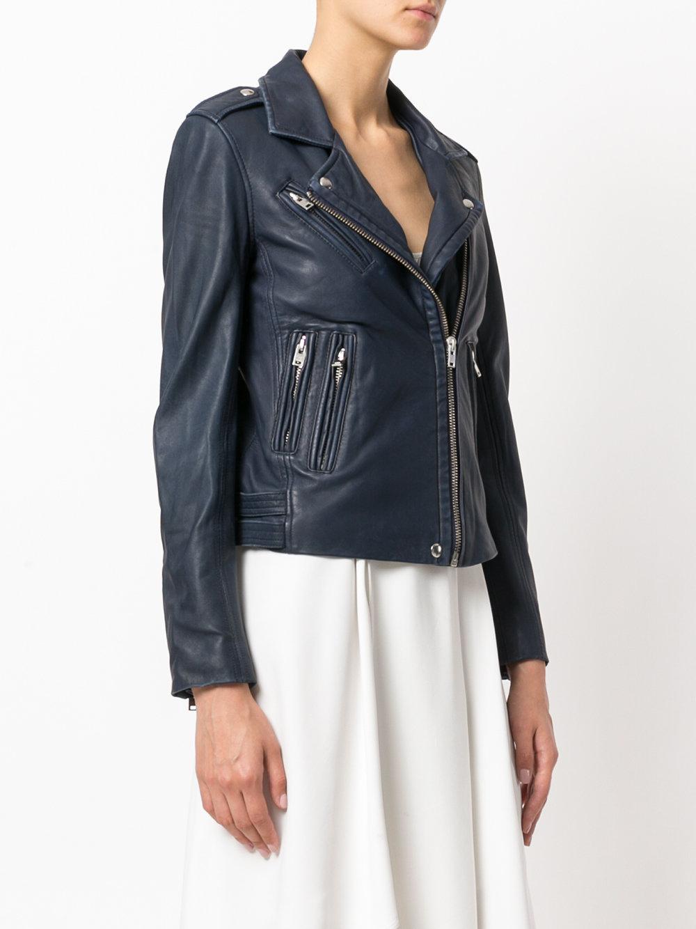 Veste de moto Han IRO en coloris Bleu | Lyst