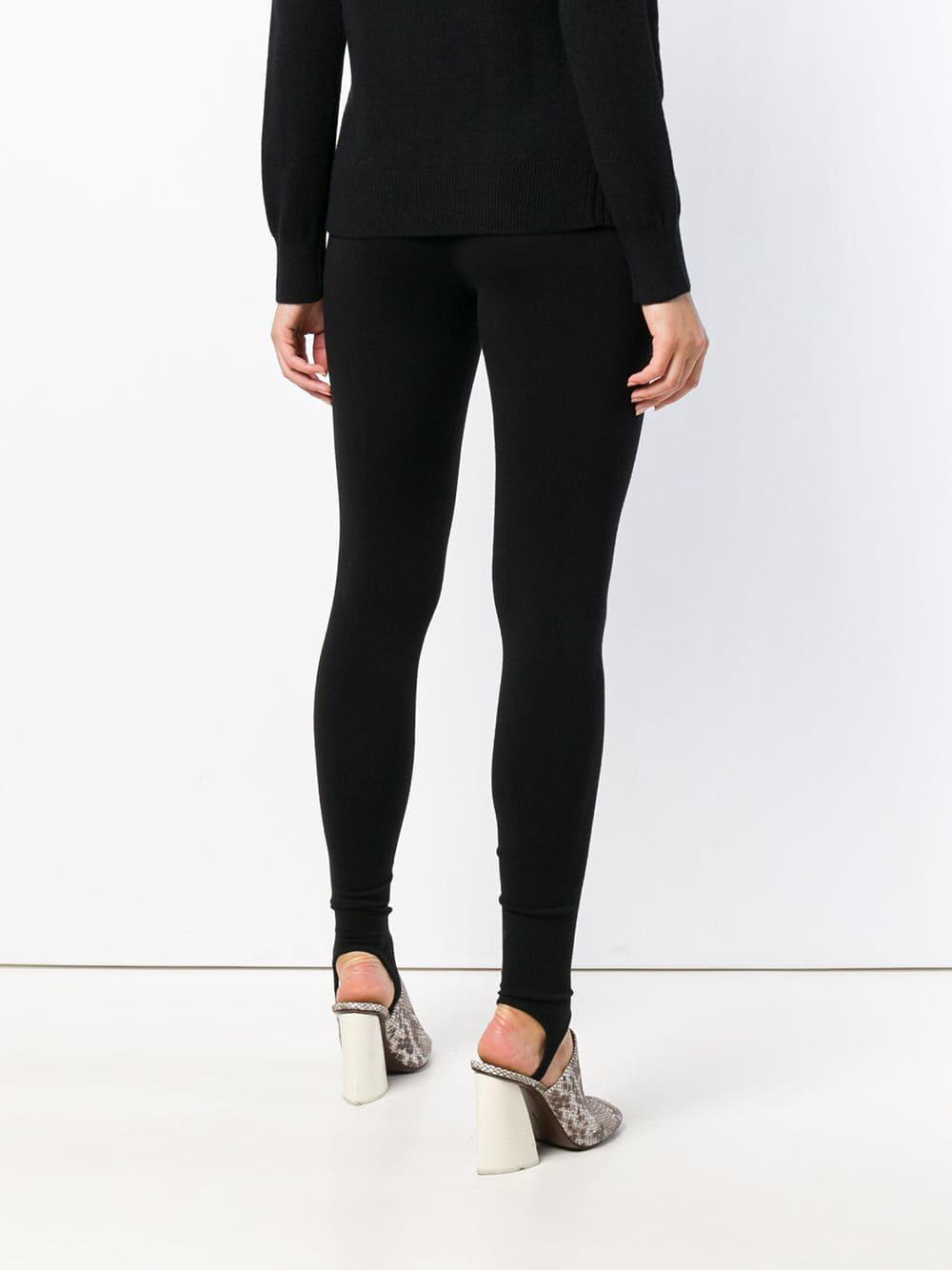 ankle strap leggings