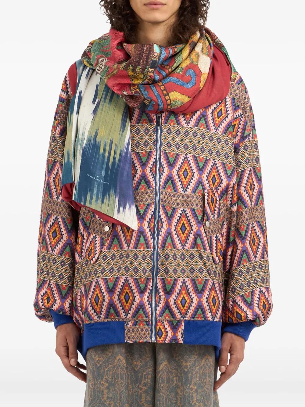マフラー・ストール PIERRE LOUIS MASCIA SCARF ALOEUW CM 65X120 マフラー・ストール PIERRE LOUIS MASCIA SCARF ALOEUW CM