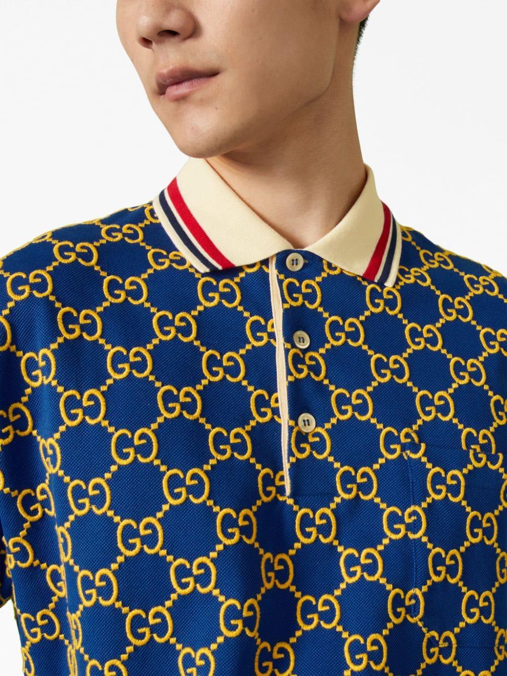 Gucci Polo Shirt in Blue for Men | Lyst UK