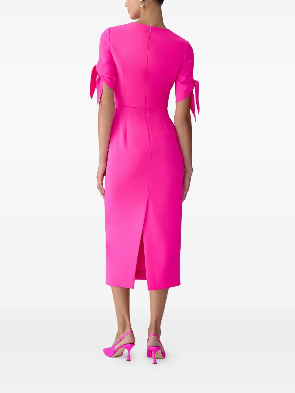 Abito Formale Carolina Herrera Rosa Taglia 4 – Nuovo Con Etichette A Prezzo Scontato