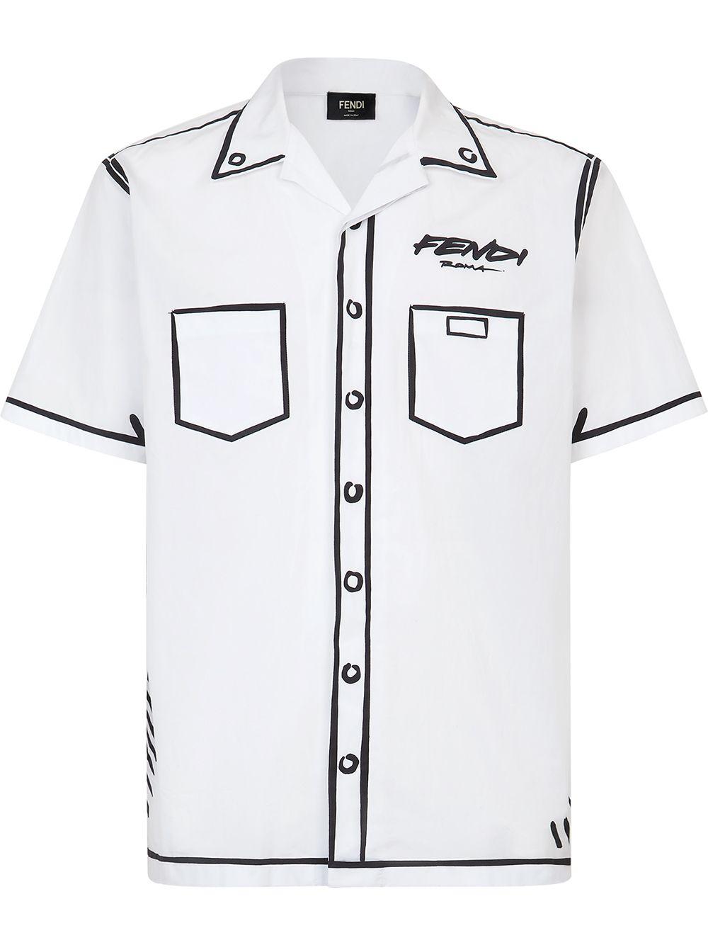 fendi bowling shirt