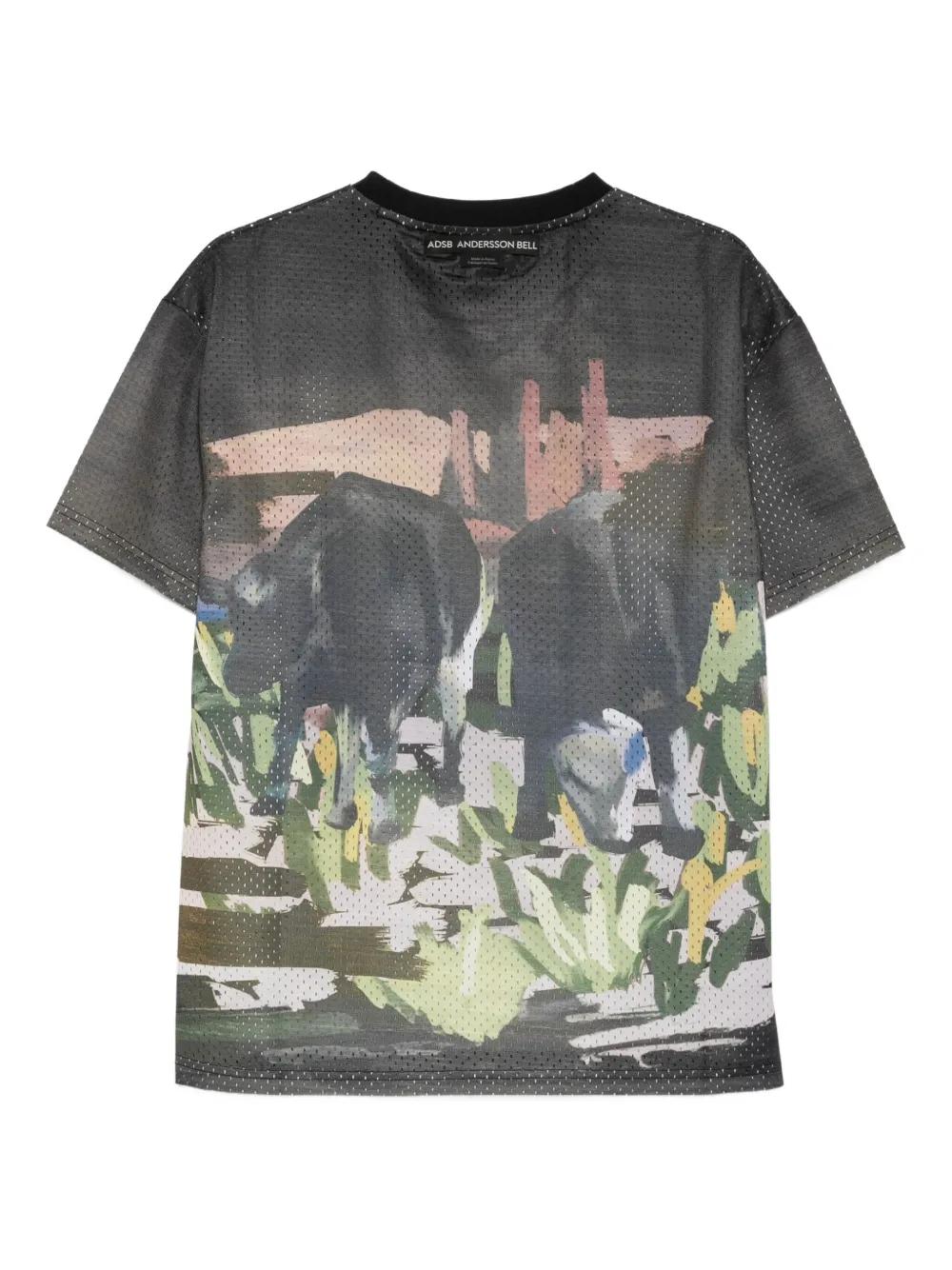 【関税込み】Andersson Bell グレー Linycius 長袖Tシャツ メンズ ANDERSSON BELL Tシャツ (長袖) | オンラインセールは