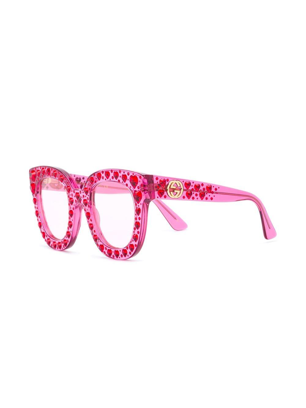 pink gucci sunglasses
