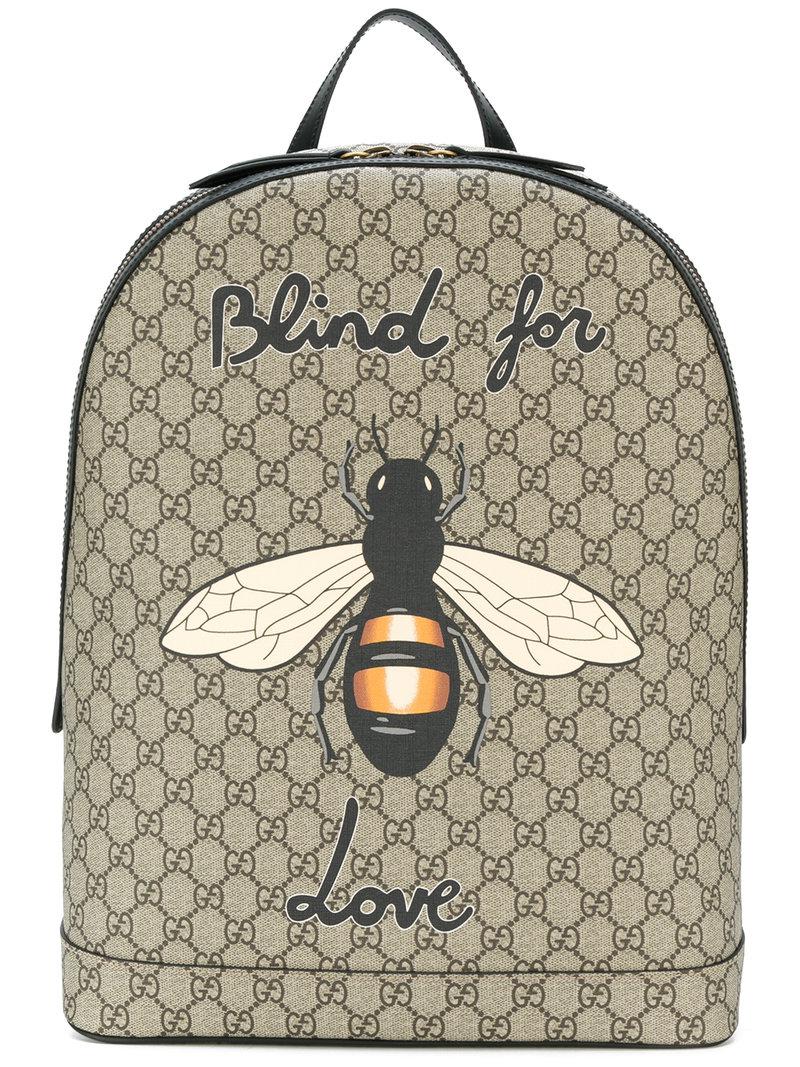 bee backpack gucci