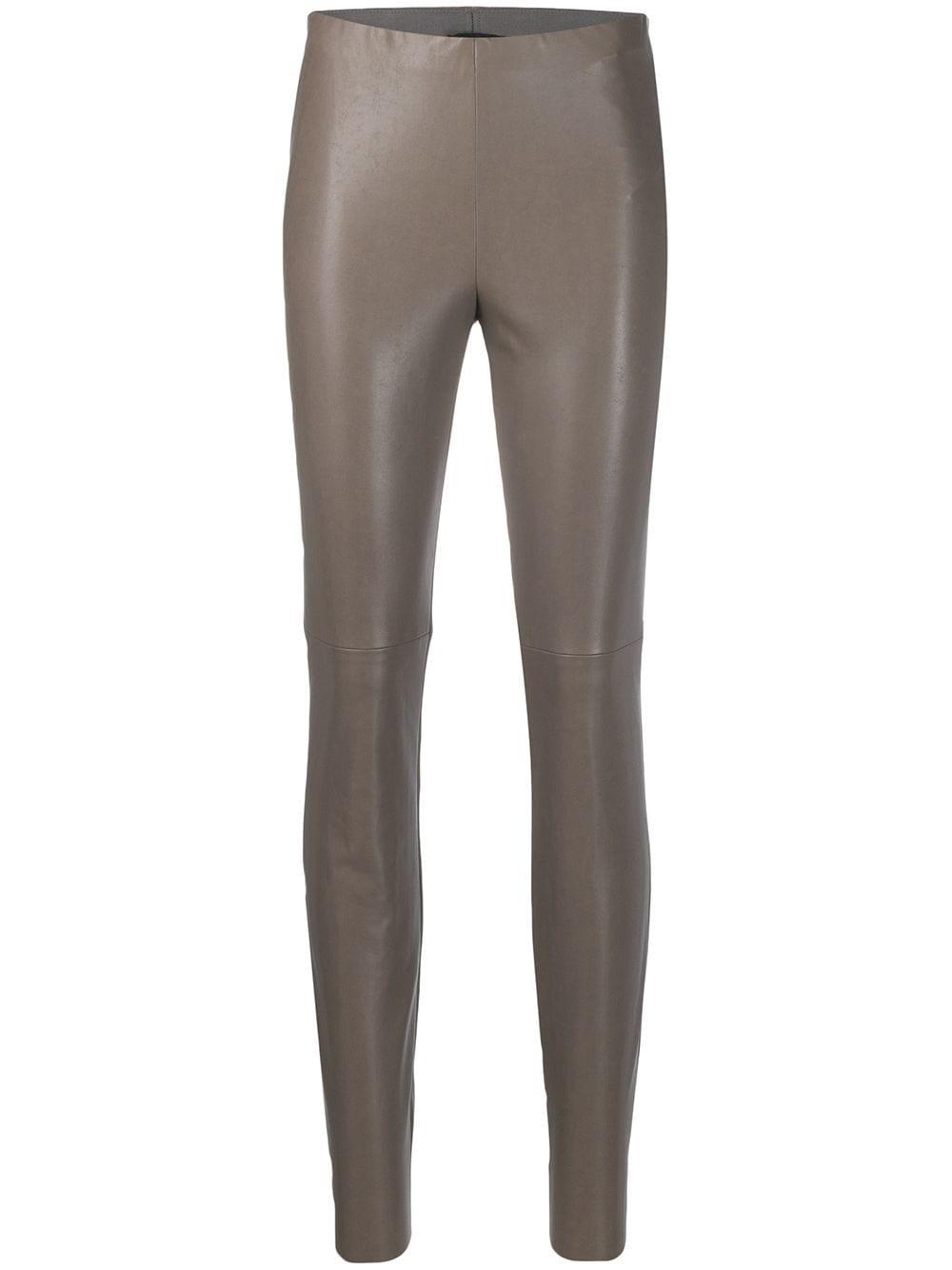 Cambio Faux Leather leggings | Lyst