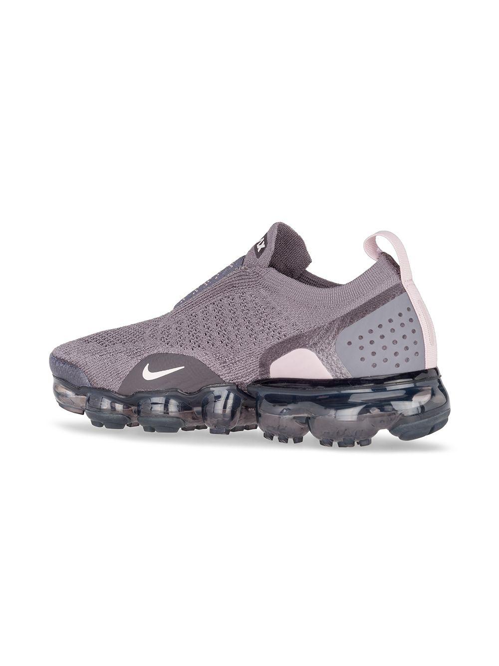 Nike Rubber Air Vapormax Flyknit Moc Sneakers in Grey (Grey) - Lyst