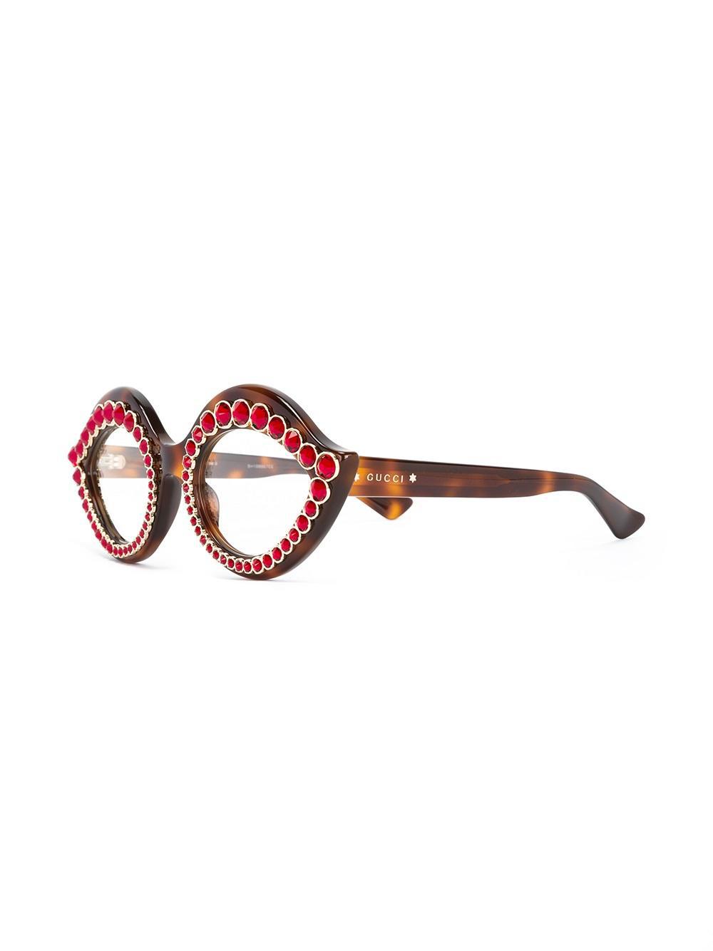 gucci crystal glasses