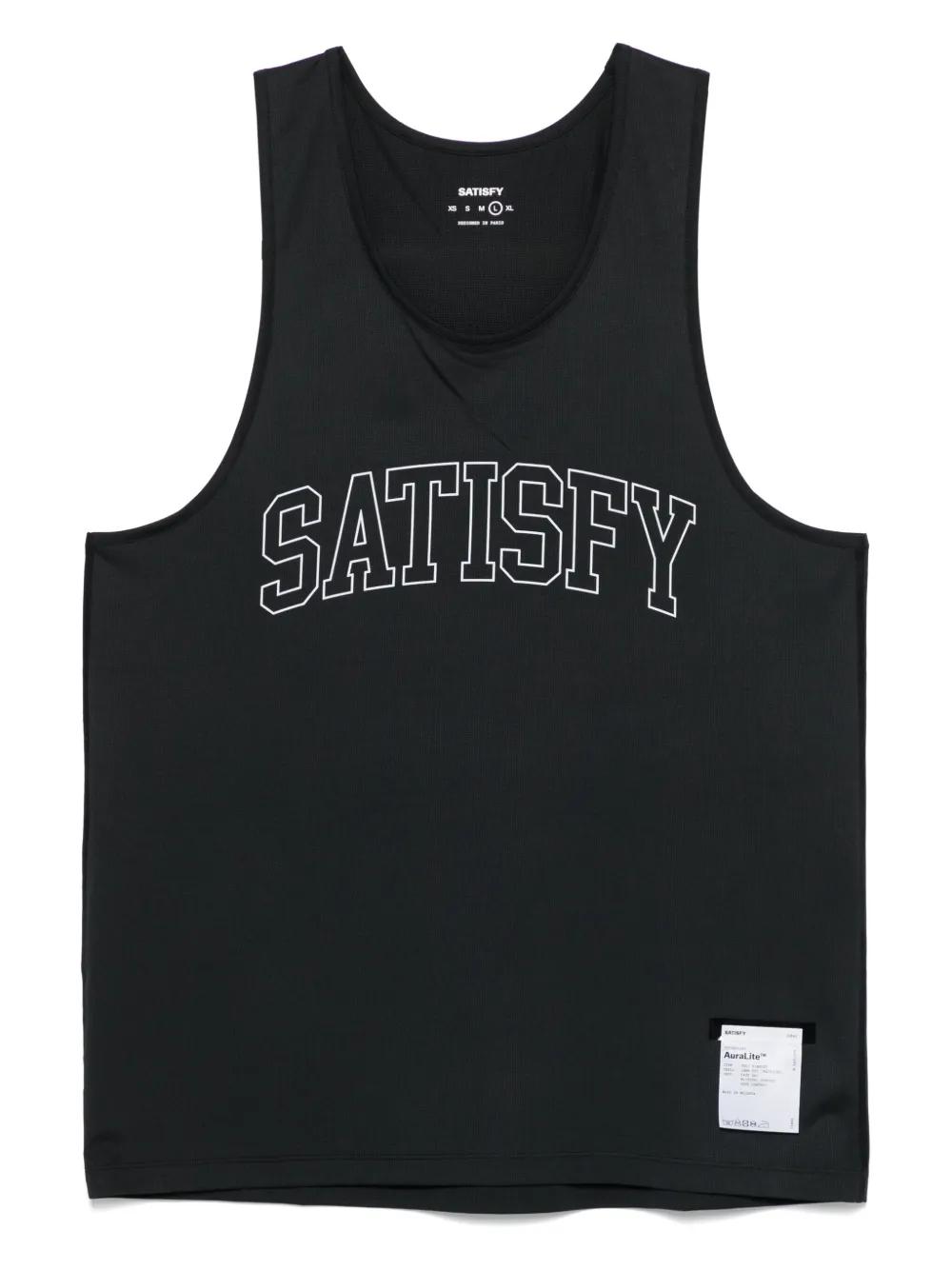 Satisfy スポーツタンク ノースリーブ 黒 メンズ Satisfy ノースリーブTシャツが¥17,000〜 | Lyst