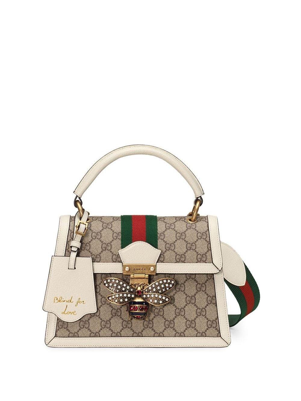 Gucci Queen Margaret Small GG Top Handle Bag in Natural Lyst Canada