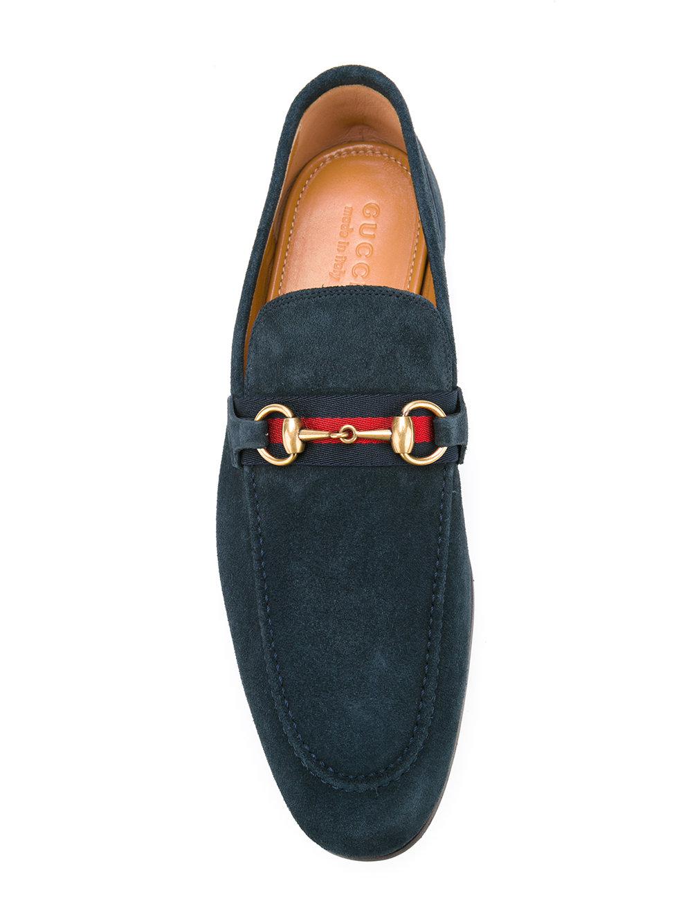 blue suede gucci shoes