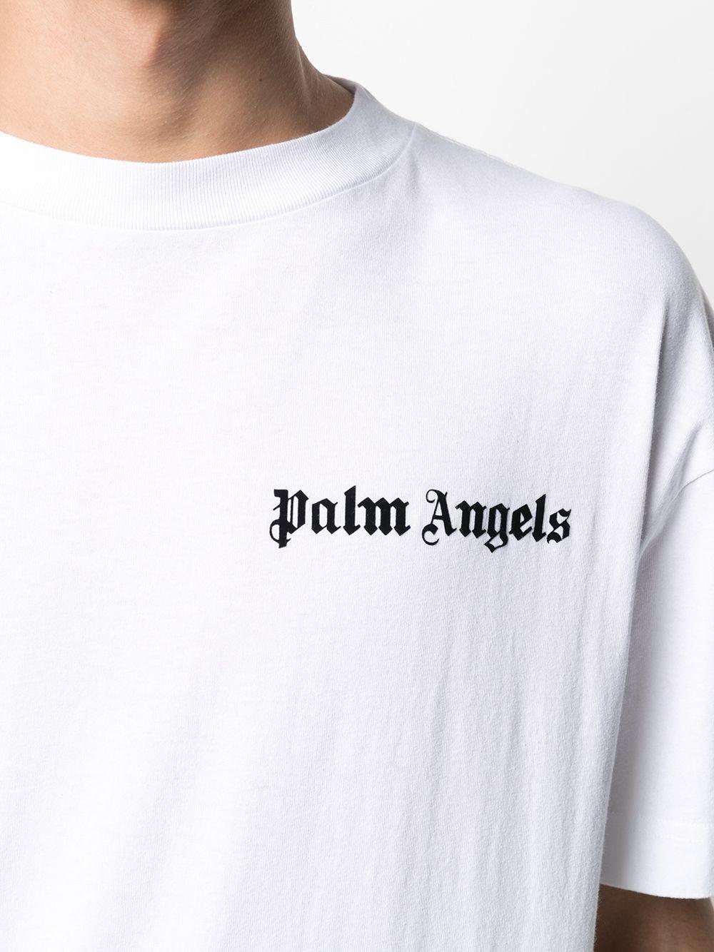 Palm Angels Two-pack Logo-print T-shirts in Black for Men | Lyst